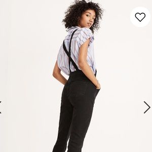 Madewell overalls black